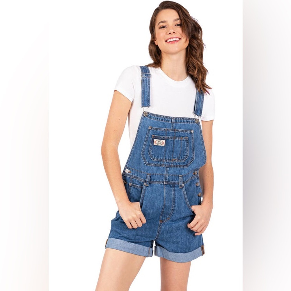 Lana Roux overall shorts size L